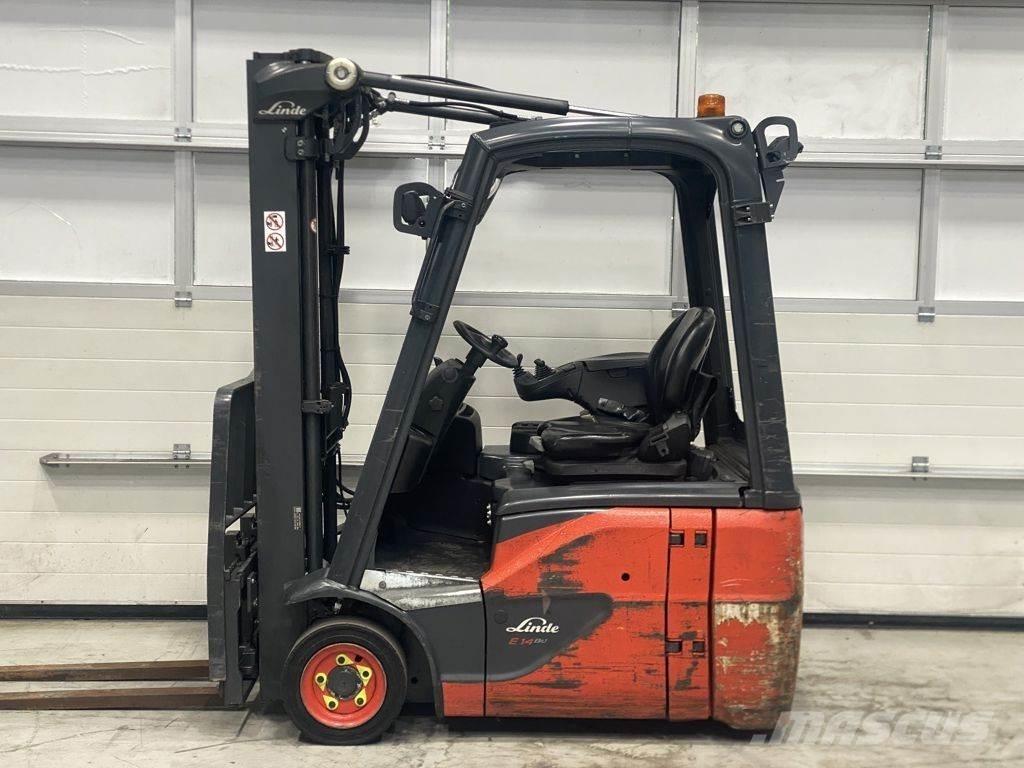 Linde E14-02 Elmotviktstruckar