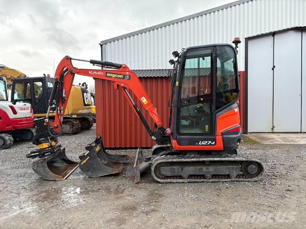 Kubota U27-4 Minigrävare < 7t