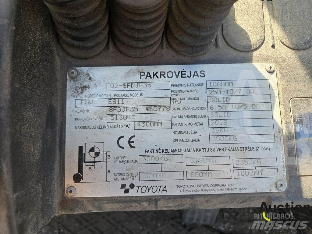 Toyota E 811 Dieselmotviktstruckar