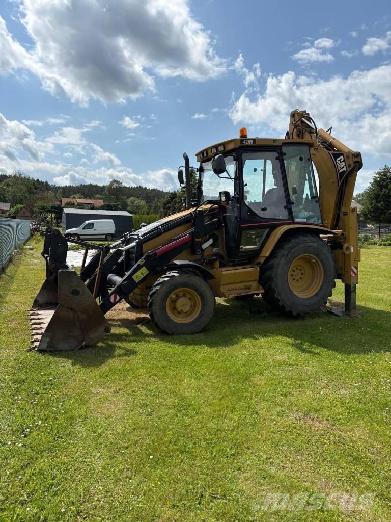 CAT 428 D 4x4 Grävlastare