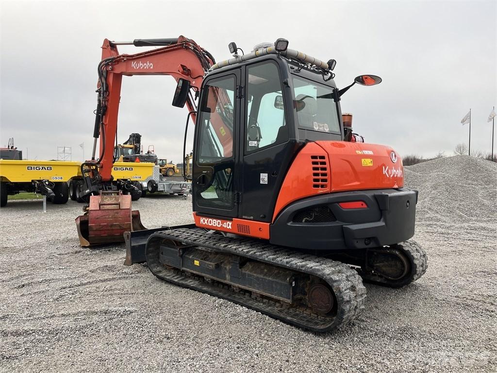 Kubota KX 080-4 Midigrävmaskiner 7t - 12t