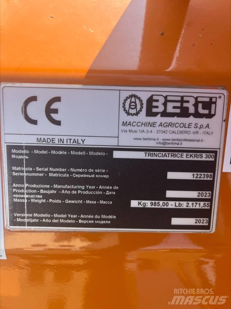 Berti EKR-S 300 Betesputsare