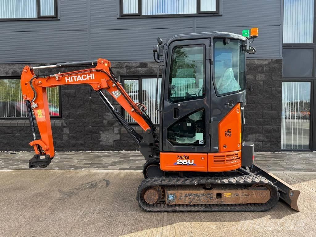 Hitachi ZX 26 U-6 Minigrävare < 7t