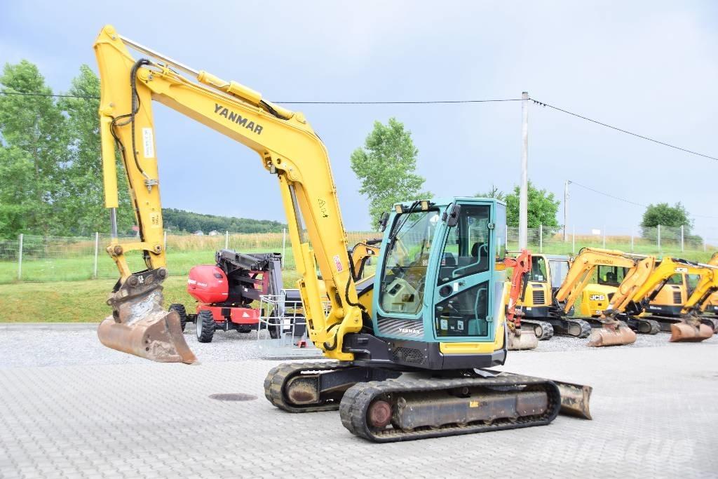 Yanmar Vio 80-1 Midigrävmaskiner 7t - 12t