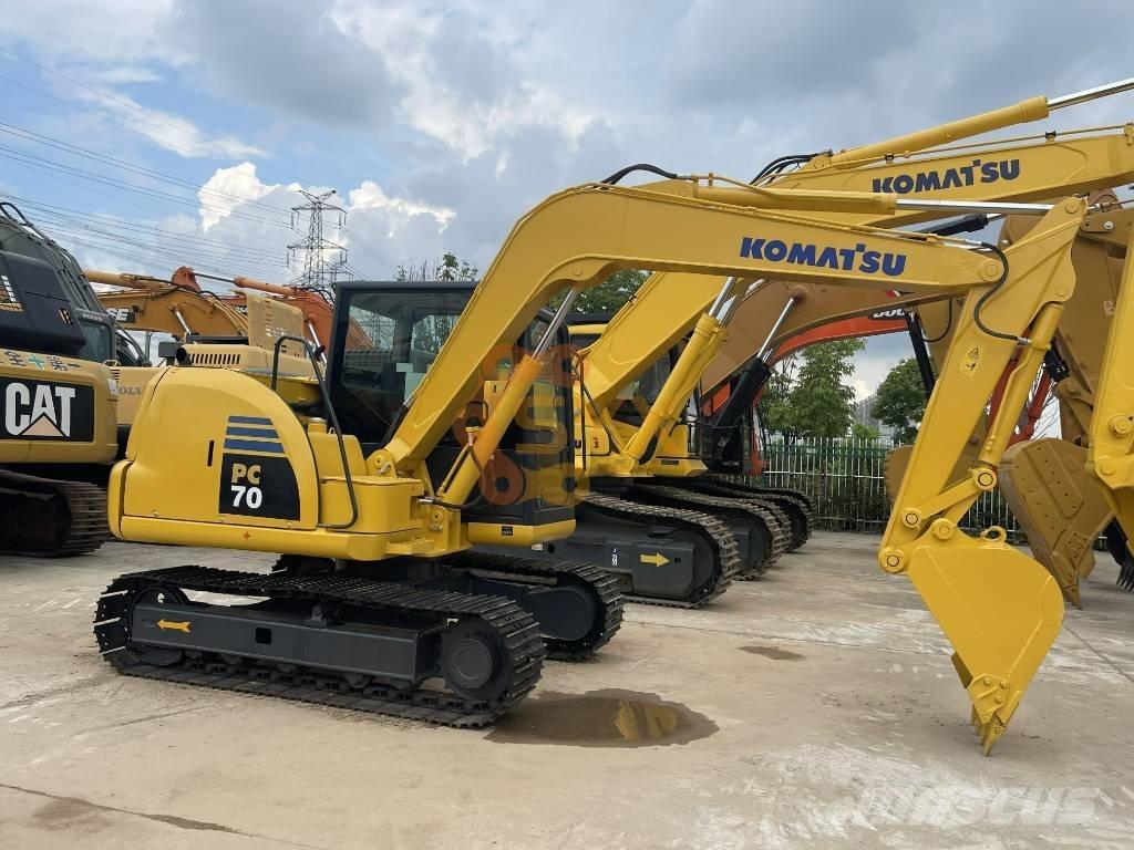 Komatsu PC 70 Midigrävmaskiner 7t - 12t