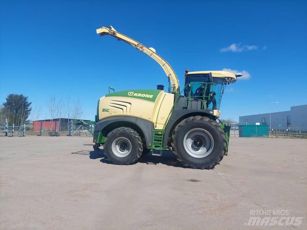 Krone Big X 630 Självgående fälthackar
