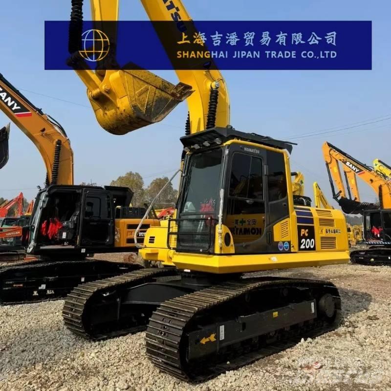 Komatsu PC 200 Bandgrävare