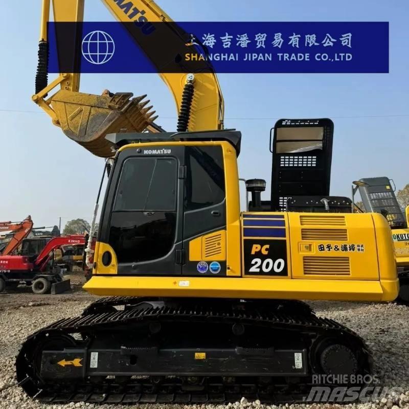 Komatsu PC 200 Bandgrävare