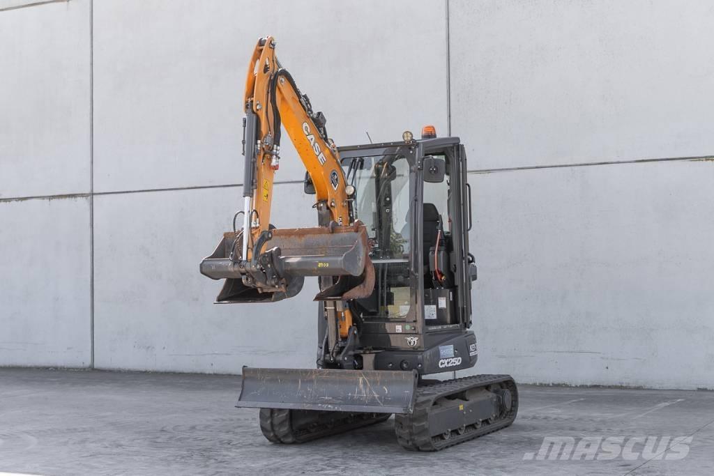 CASE CX 25 D Minigrävare < 7t