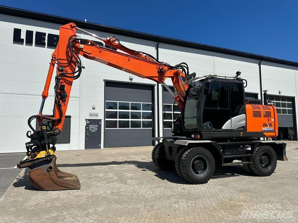 Hitachi ZX 140 W-6 Hjulgrävare