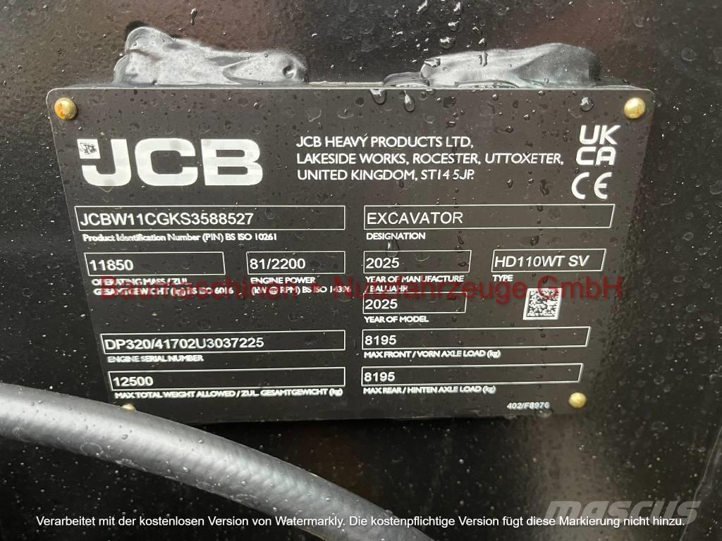 JCB Hydradig 110W Hjulgrävare