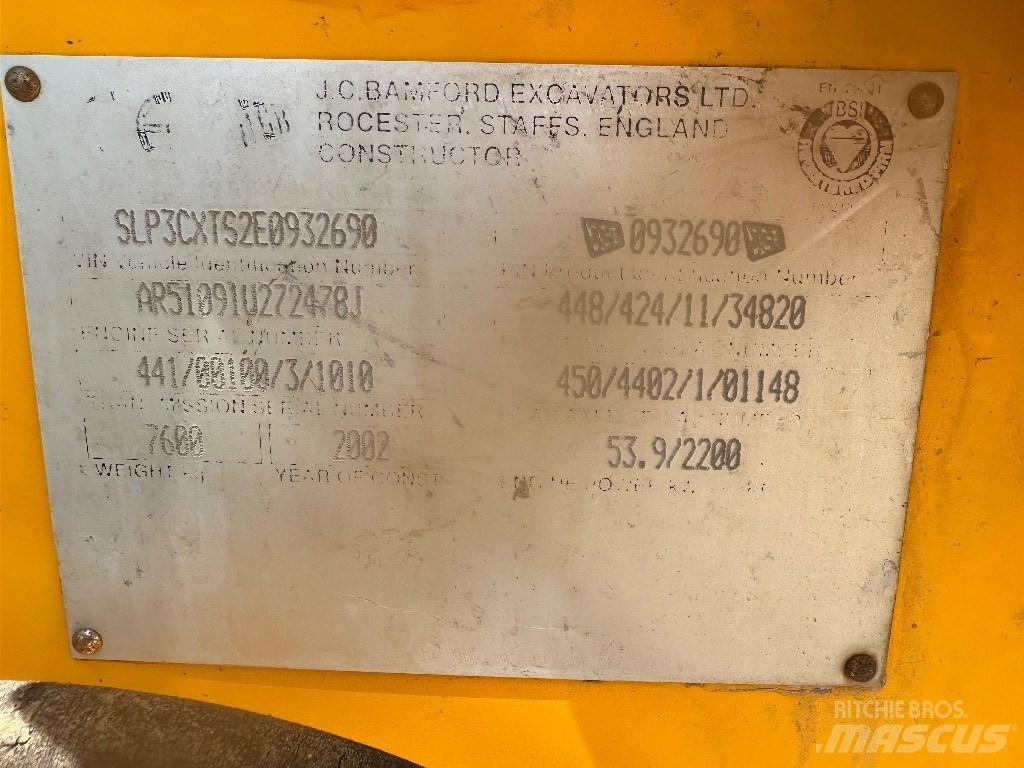 JCB 3 CX Grävlastare