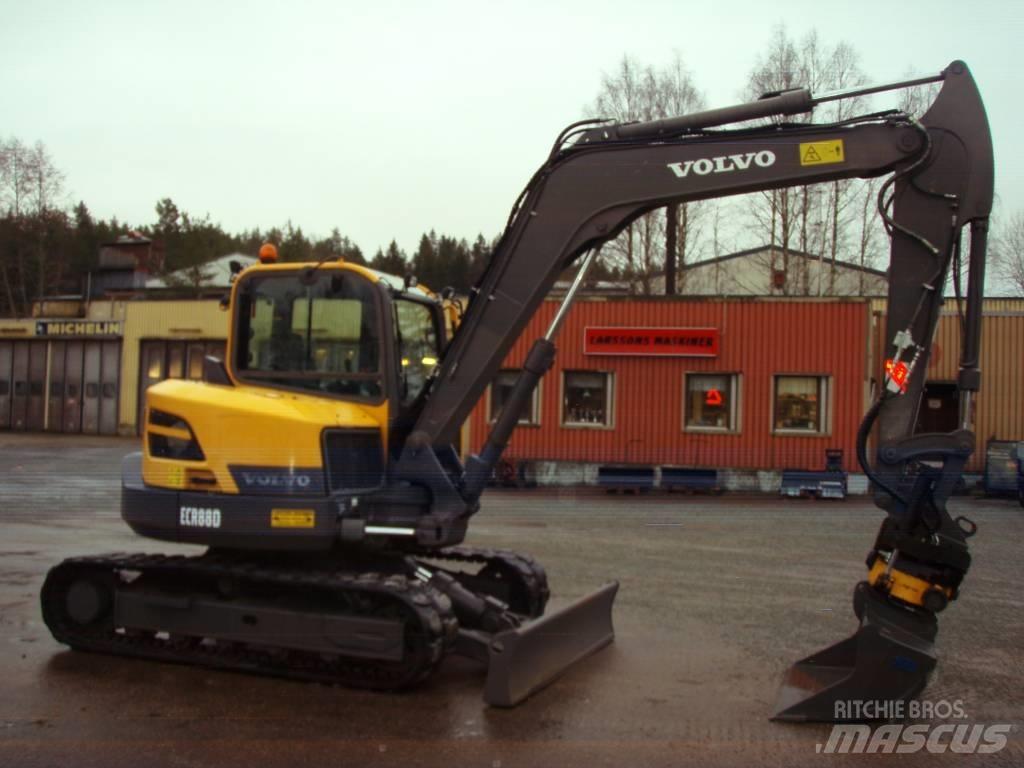 Volvo ECR 88 D Midigrävmaskiner 7t - 12t