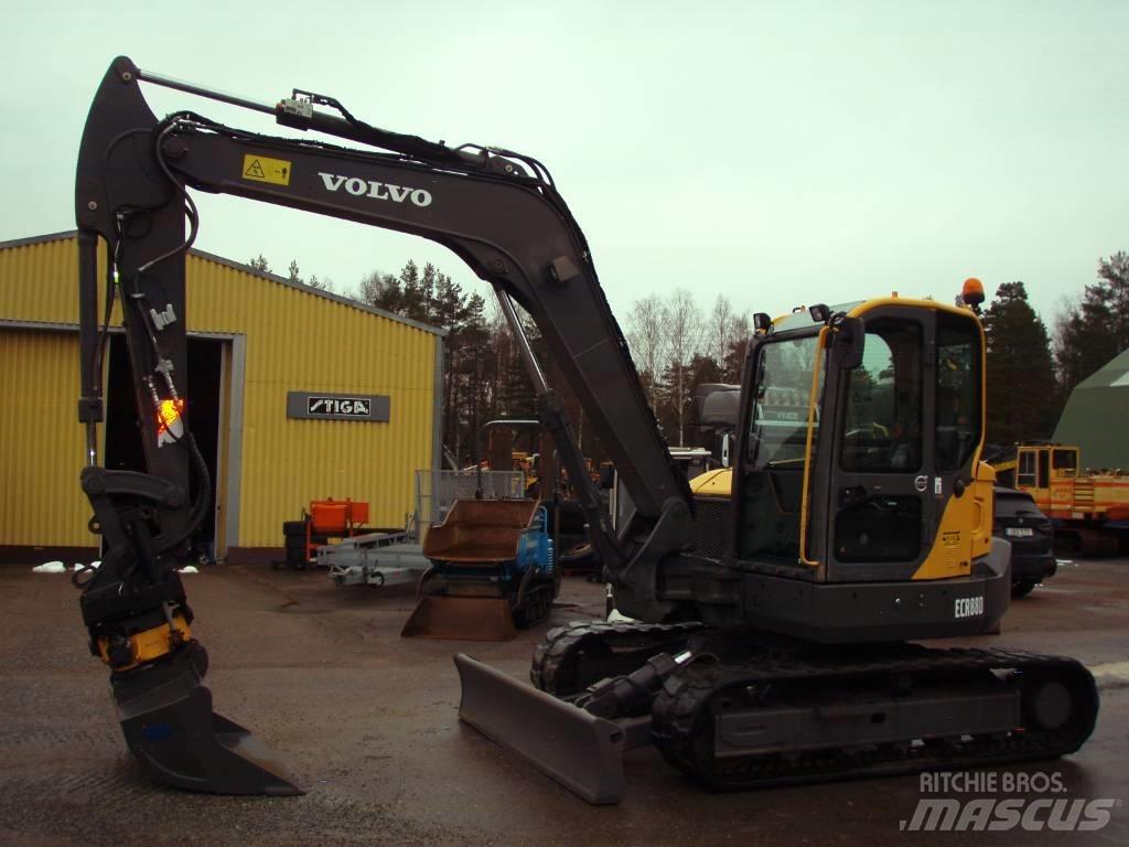 Volvo ECR 88 D Midigrävmaskiner 7t - 12t