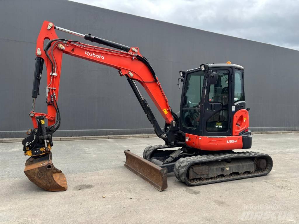 Kubota U 55-4 Minigrävare < 7t