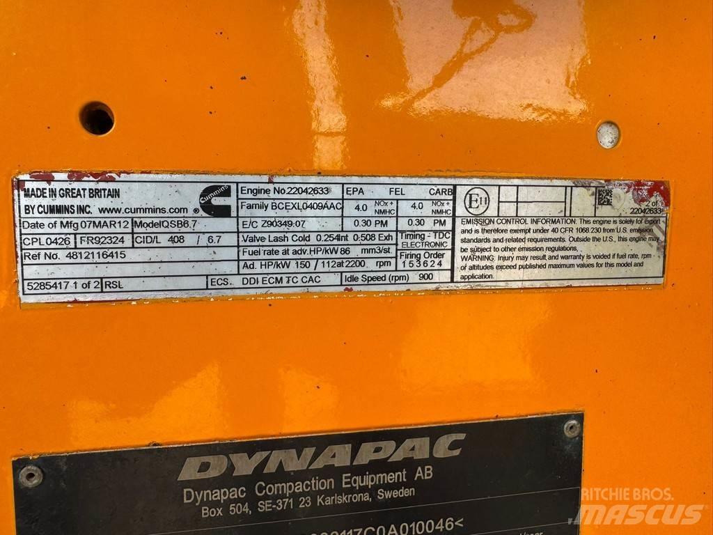 Dynapac CA362PD Envalsvältar