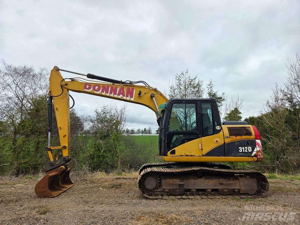 CAT 312 D Bandgrävare