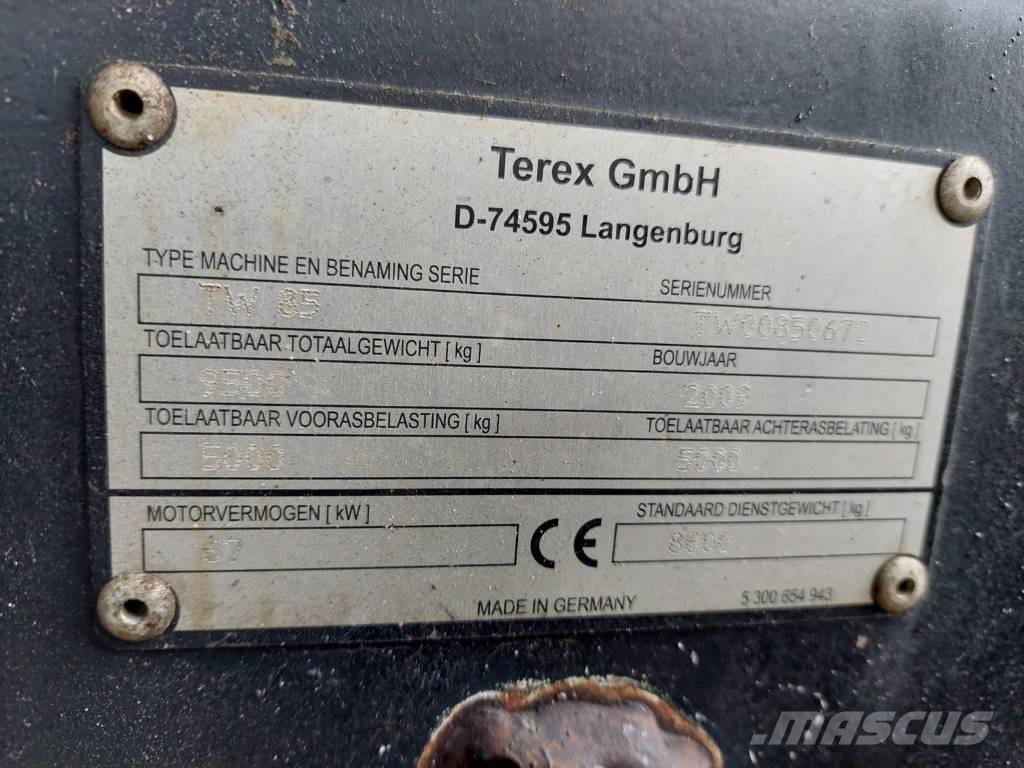 Terex TW 85 Hjulgrävare