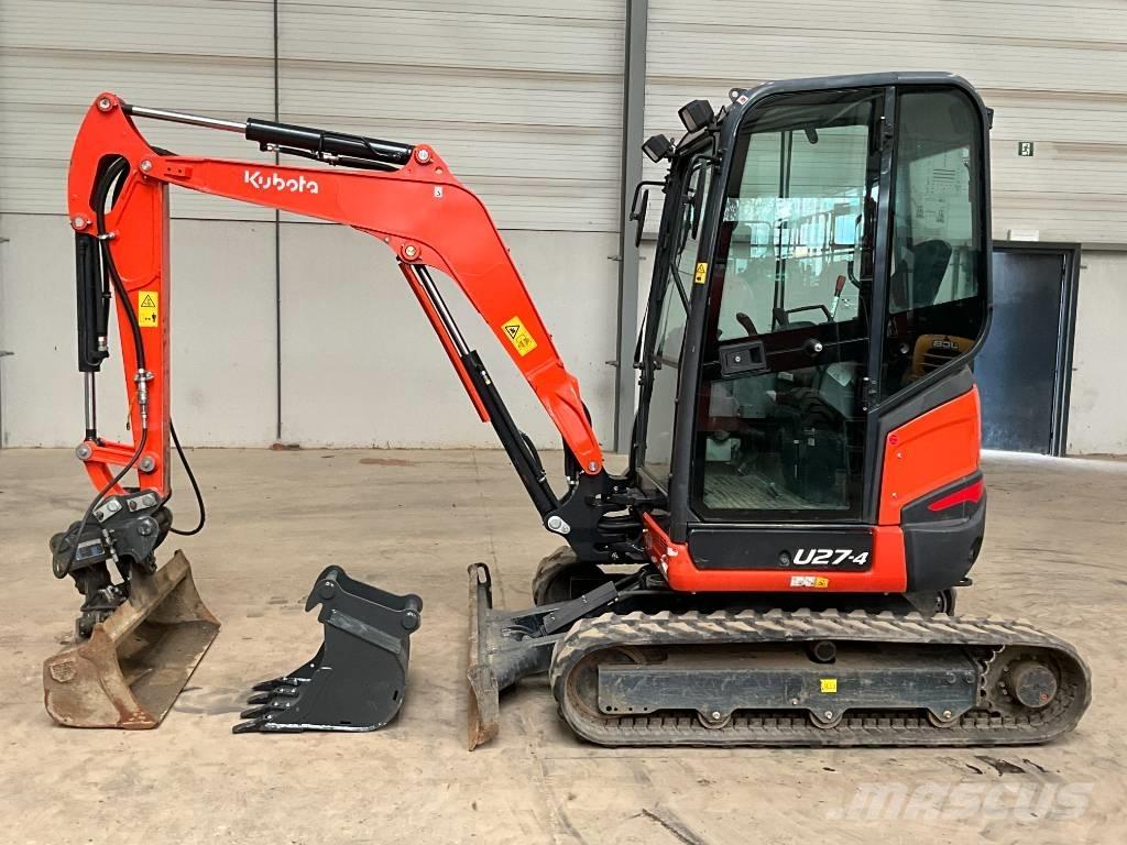 Kubota U 27-4 Minigrävare < 7t