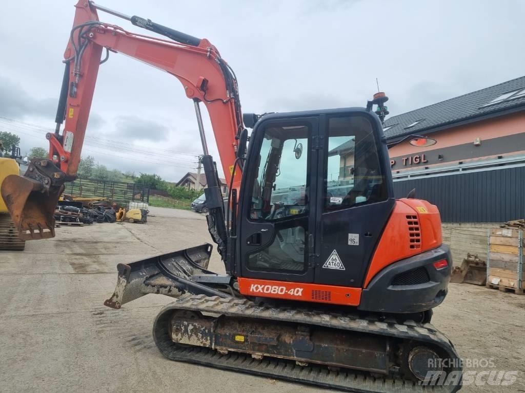 Kubota Kx 080-4 Midigrävmaskiner 7t - 12t