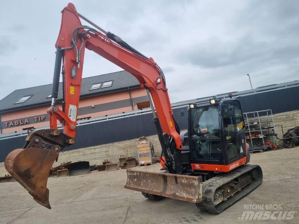 Kubota Kx 080-4 Midigrävmaskiner 7t - 12t