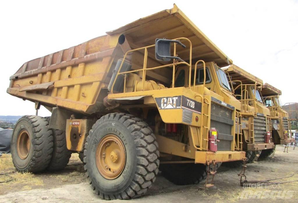 CAT 773B Midjestyrd dumper