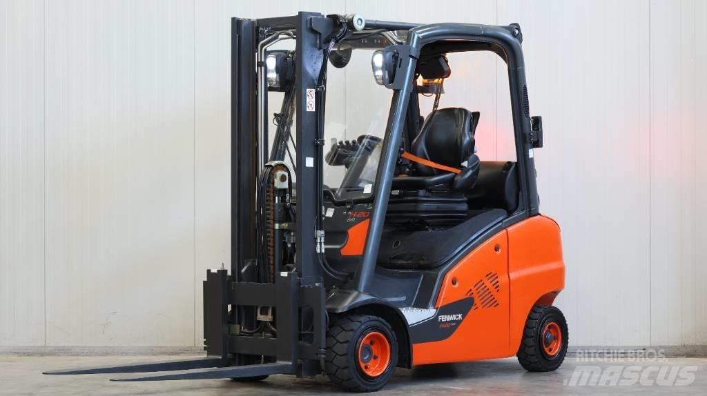 Linde H 20 T-02 Gasolmotviktstruckar