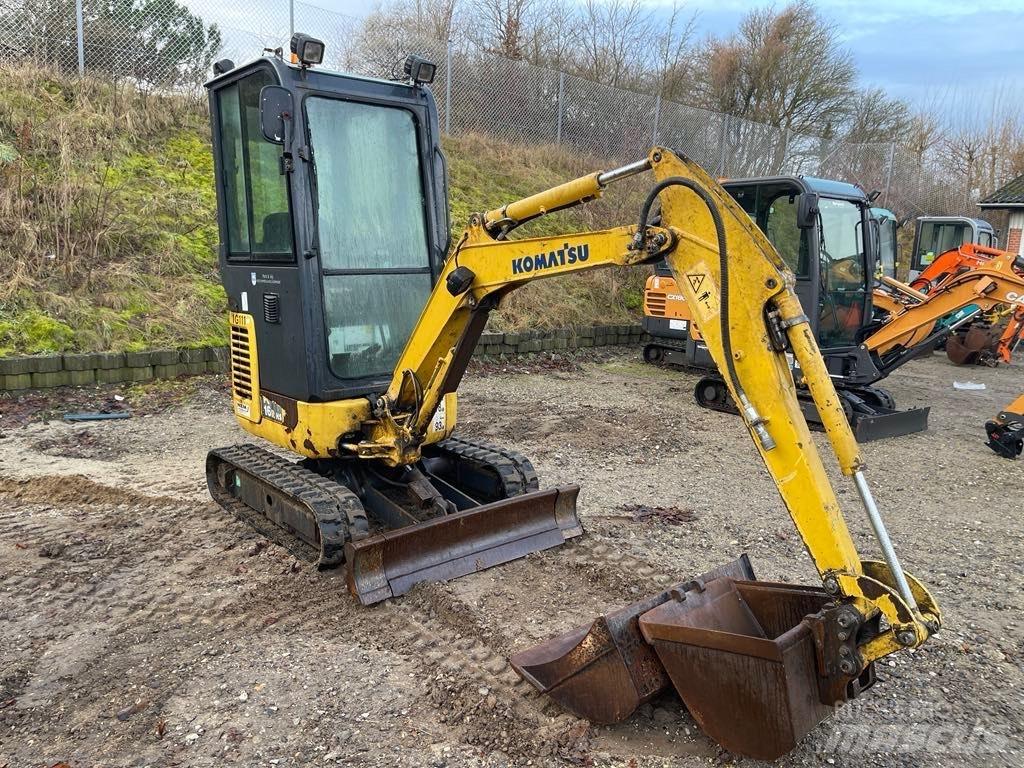 Komatsu PC 16 R-3HS Minigrävare < 7t