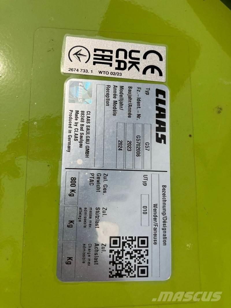 CLAAS Volto 65 Vändare och luftare