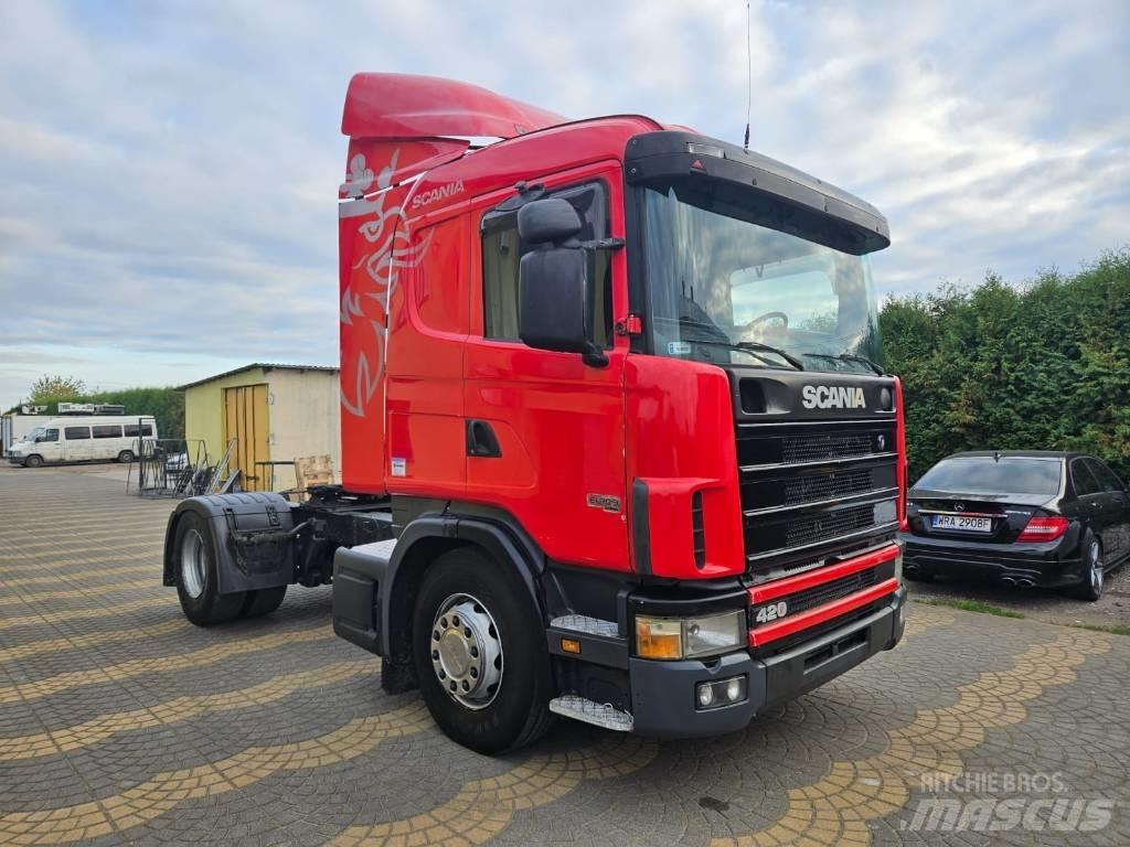 Scania 124 L 420 Dragbilar