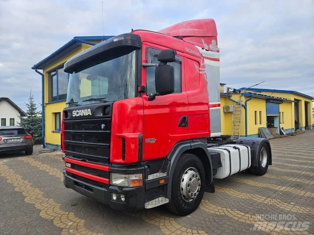 Scania 124 L 420 Dragbilar