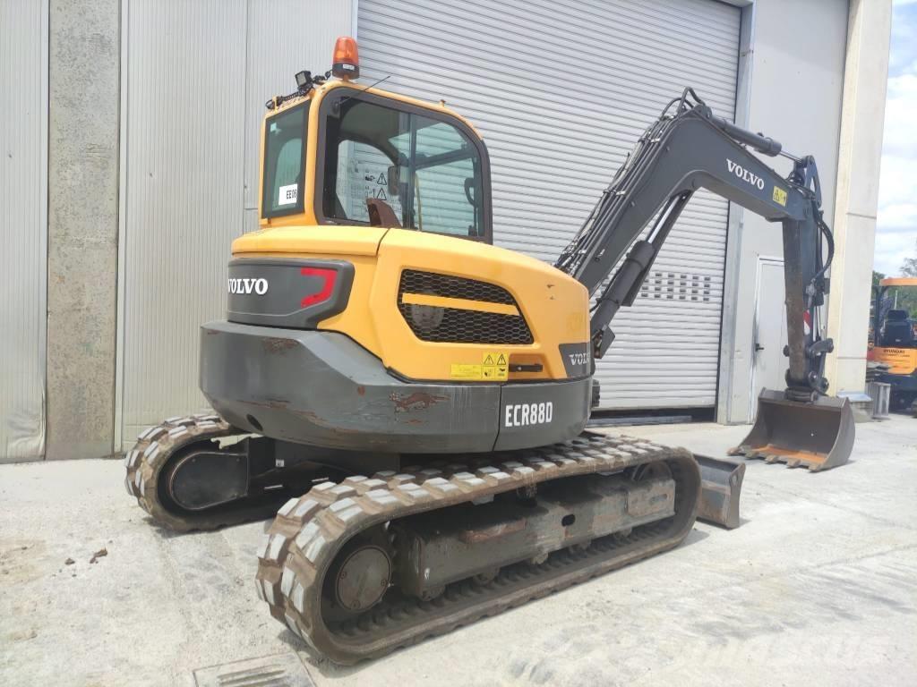 Volvo ECR 88 D Midigrävmaskiner 7t - 12t