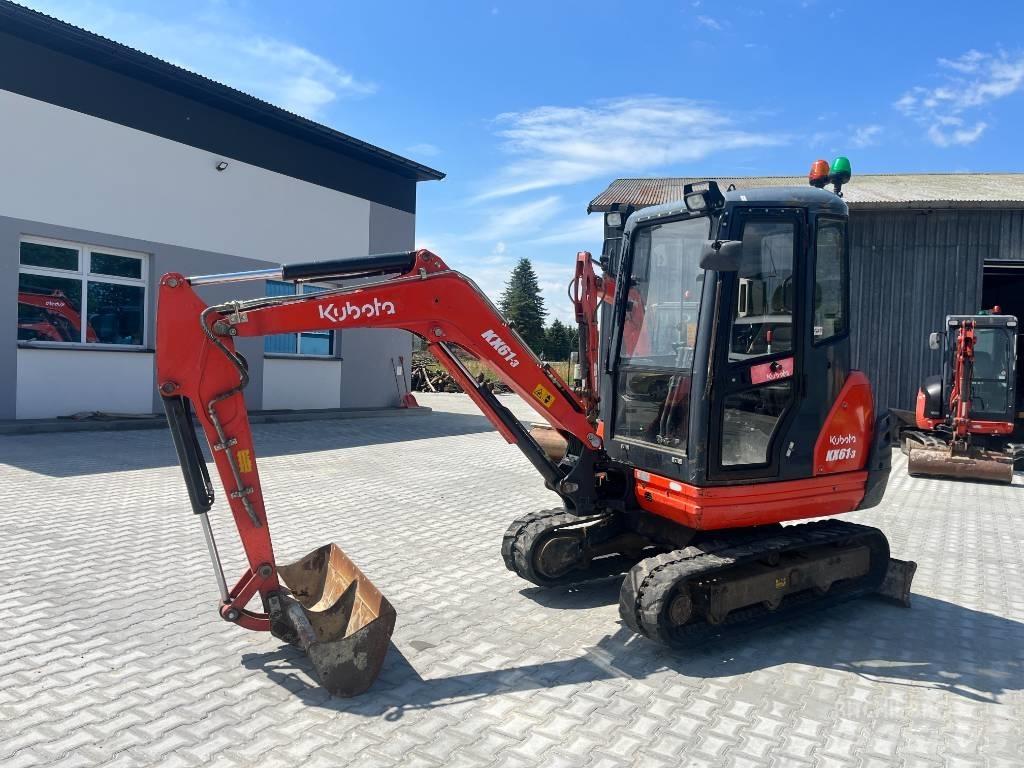 Kubota KX 61-3 Minigrävare < 7t