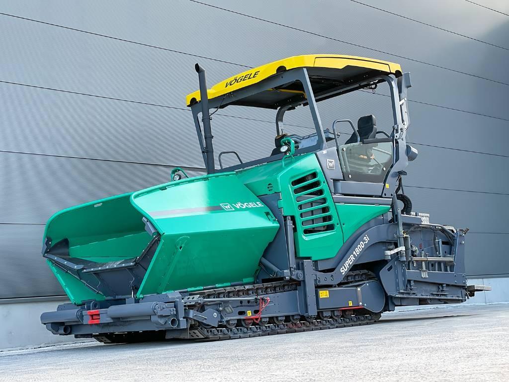 Vögele SUPER 1800-3I Asfaltsläggningsmaskiner
