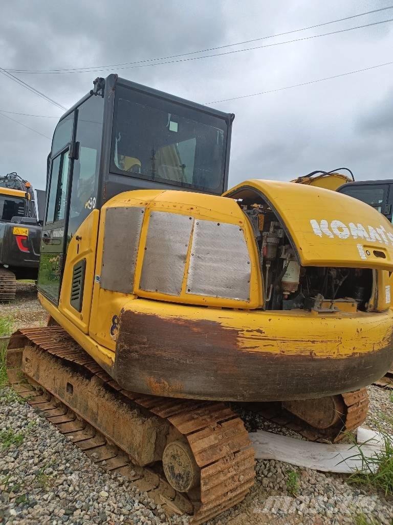 Komatsu PC 90 Bandgrävare