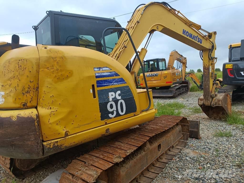 Komatsu PC 90 Bandgrävare