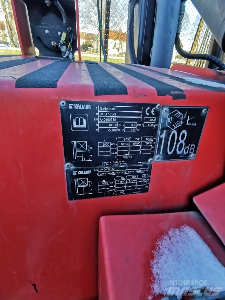 Kalmar DCG160-9 Dieselmotviktstruckar