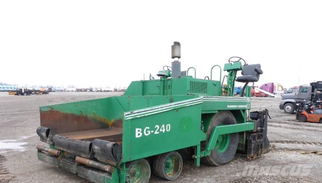 Barber-Greene BG 240 Asfaltsläggningsmaskiner