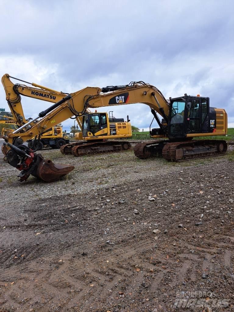 CAT 318 E L Bandgrävare