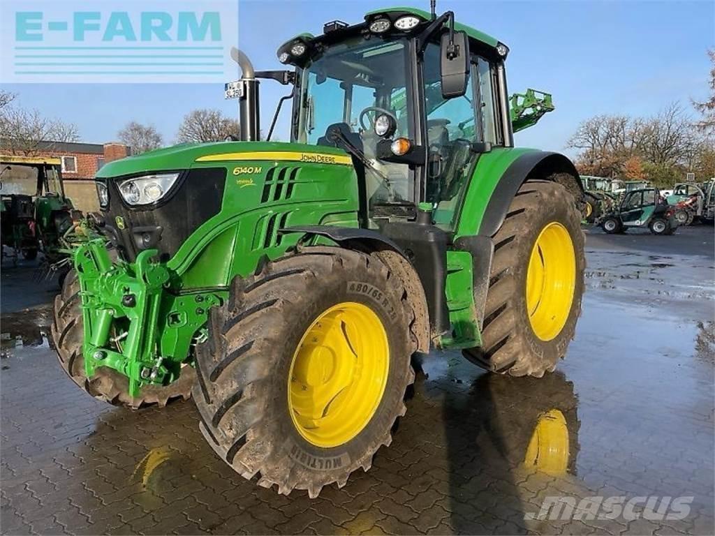 John Deere 6140m Traktorer
