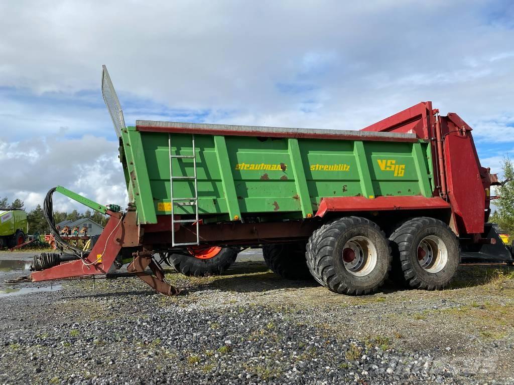 Strautmann VS16 Fast- och kletgödselspridare