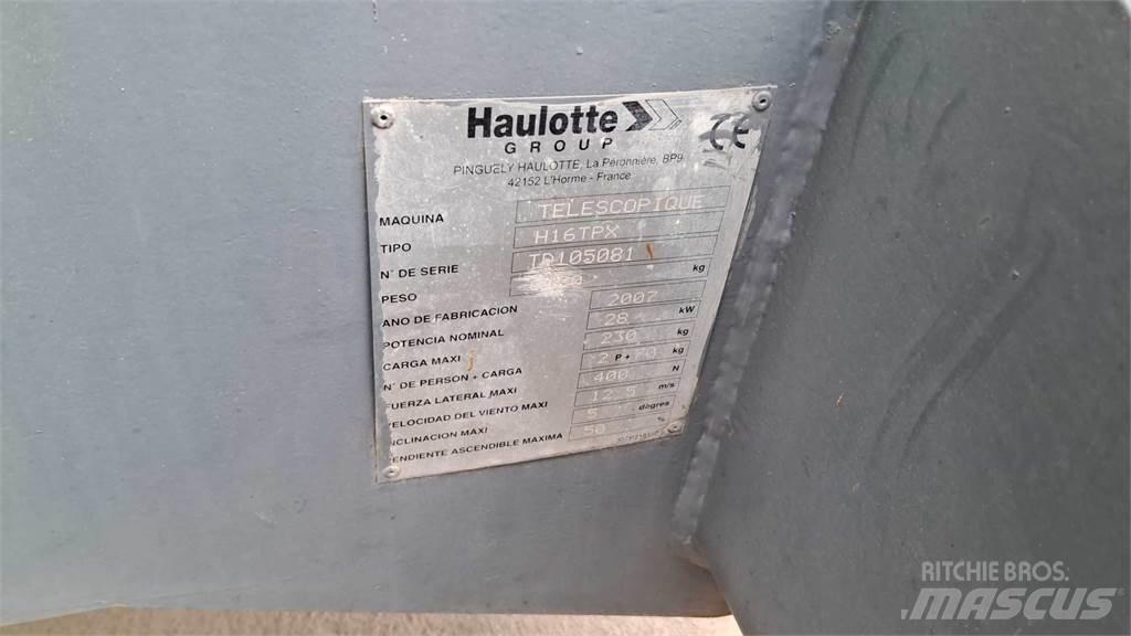 Haulotte H16TPX Teleskop bomliftar
