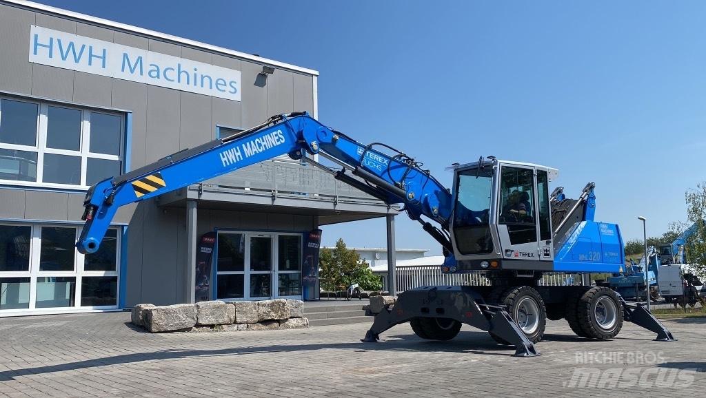 Fuchs MHL 320 D Avfalls / industri hantering