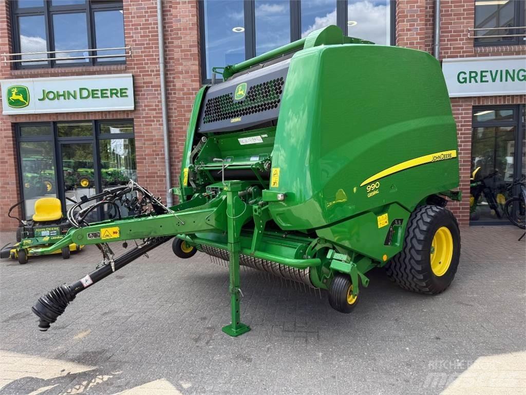 John Deere 990 Rundbalspressar