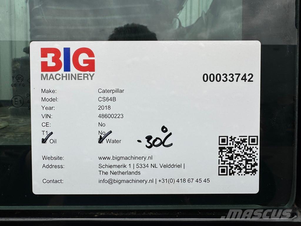 CAT CS64B Envalsvältar