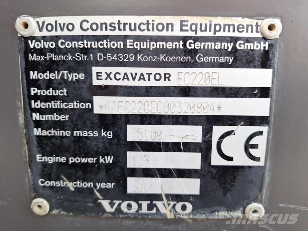 Volvo EC 220 EL Bandgrävare