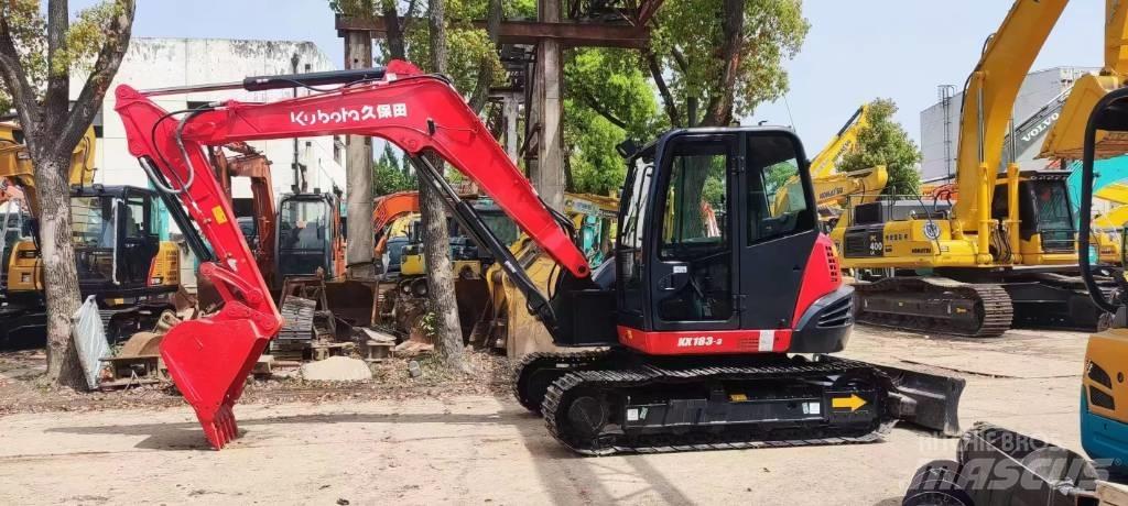 Kubota KX183 Midigrävmaskiner 7t - 12t
