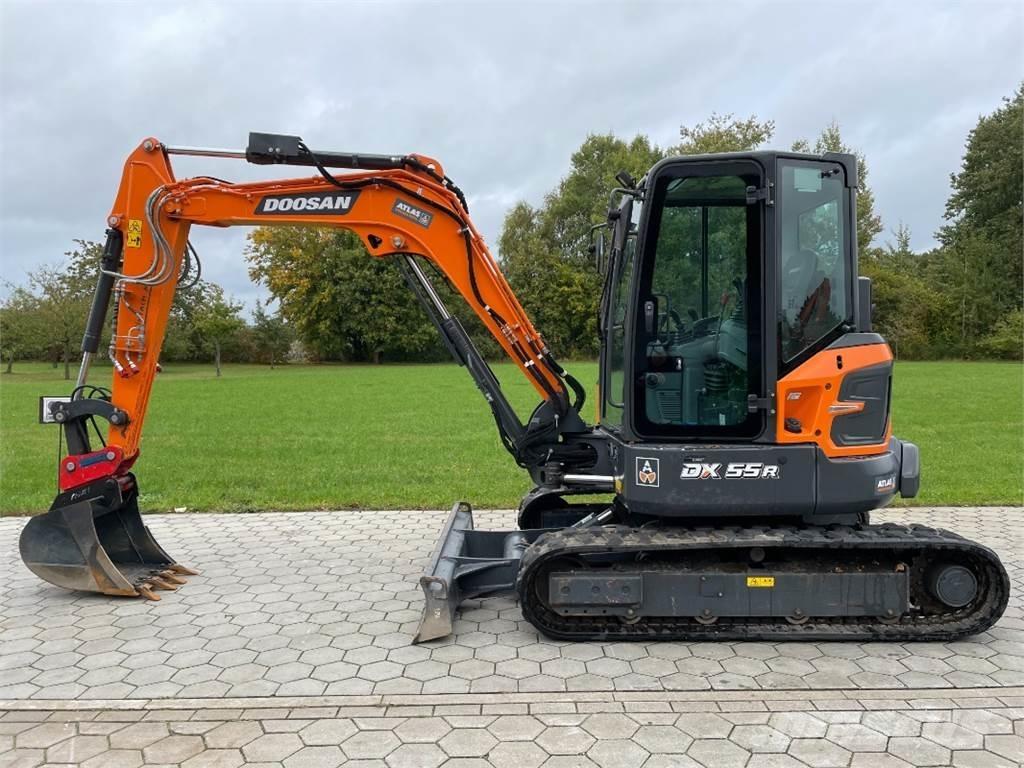 Doosan DX55R-7 Minigrävare < 7t