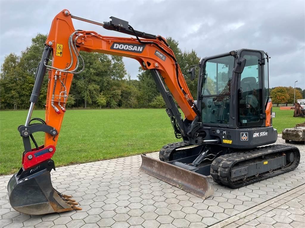 Doosan DX55R-7 Minigrävare < 7t