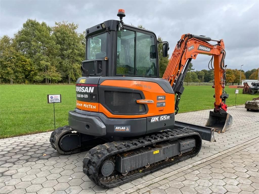 Doosan DX55R-7 Minigrävare < 7t